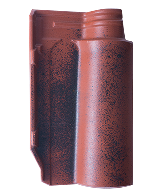 Керамическая черепица Margon Roman Mini, 266x157, Aged Lamego Red
