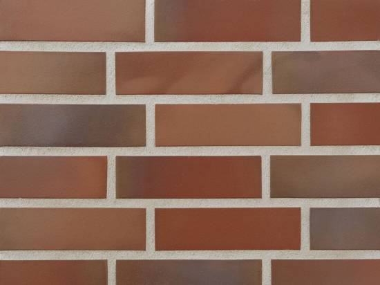 Клинкерная фасадная плитка Stroeher Keravette 316 patrizierrot ofenbunt, арт. 7960, DF8 240x52x8 мм