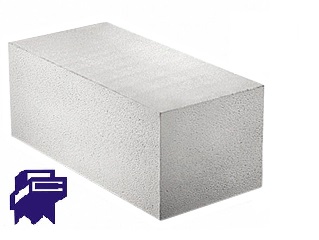 Блок газобетонный стеновой 625*300*250мм B 2 D 400кг/м3 Могилевский КСИ