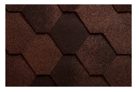 Гибкая черепица  Icopal Антик  коричневый