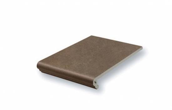 Клинкерная ступень фронтальная Asar 640 maro Stroeher 294x340x35/12 мм