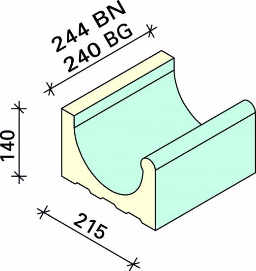 Лоток Interbau 244x215x140, арт. 5100