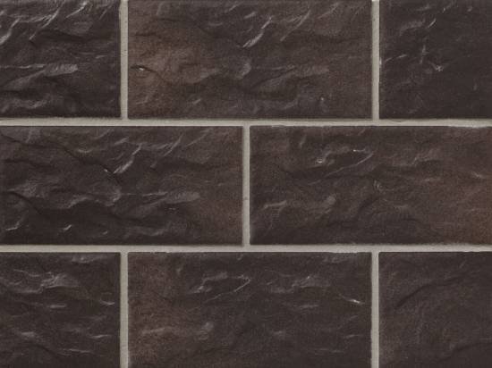 Клинкерная фасадная плитка Stroeher Kerabig KS15 schokobraun, арт. 8430, формат 30-15 302x148x12 мм