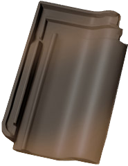 Керамическая черепица Nelskamp F 15, в стиле Рустик