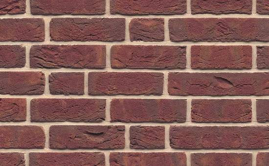 Кирпич ручной формовки Muhr Nr 6, Niederhein rot geflammt, 210*45*50 мм