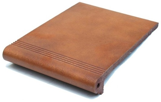 Клинкерная ступень фронтальная Rodamanto Gresmanc 245x334x50/15 мм