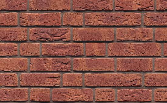 Кирпич ручной формовки Muhr Nr 2, Rotbraun-bunt geflammt, 210*45*65 мм