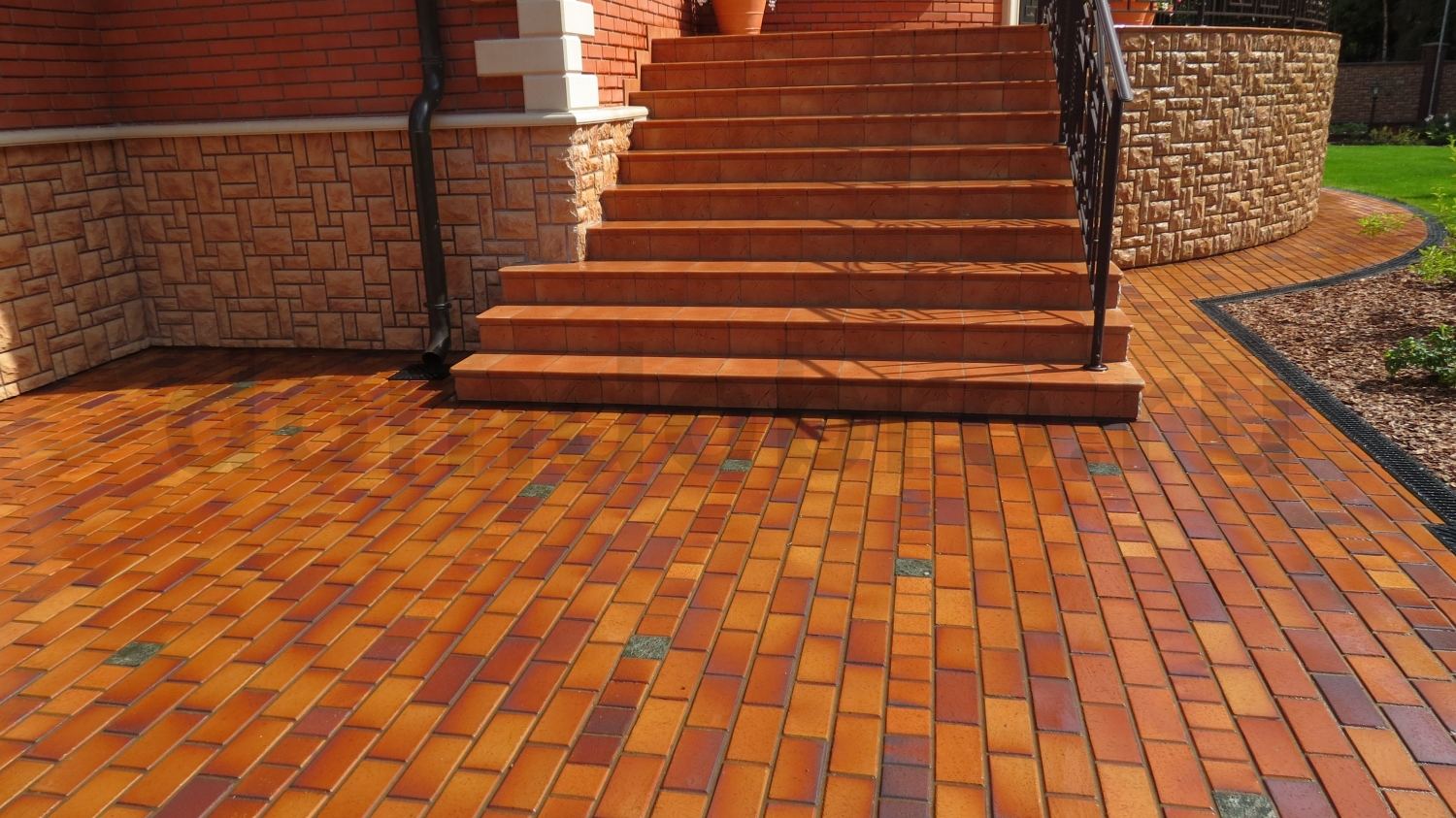 Тротуарный кирпич Herbstlaub