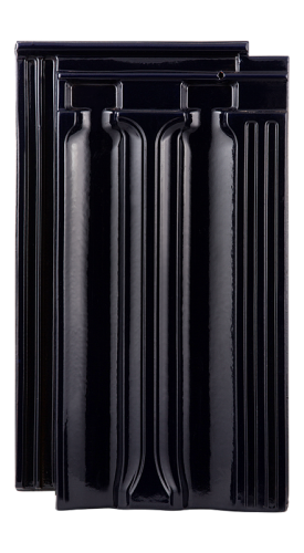 Керамическая черепица Margon Marseille, Glazed Black