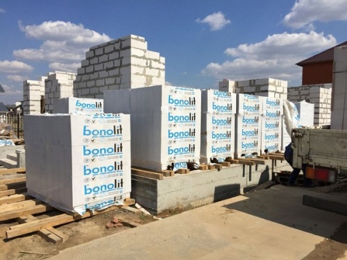 U-образный блок Bonolit г. Малоярославец D500 500*200*250
