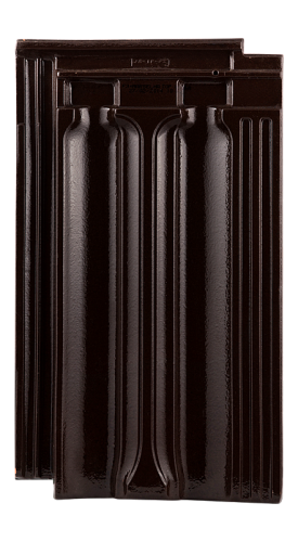 Керамическая черепица Margon Marseille, Glazed Amarante Brown
