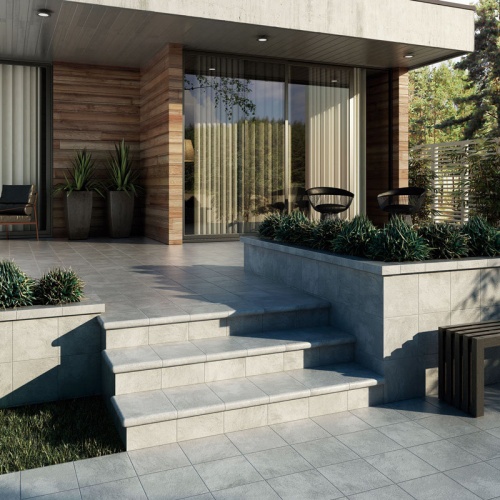 Клинкерная плитка Manhattan Grey Exagres 245x245/10 мм